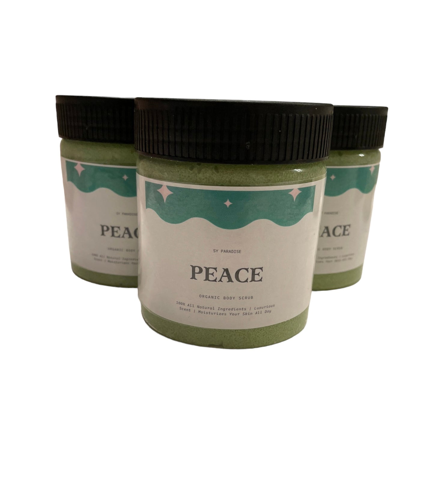 Peace sugar scrub