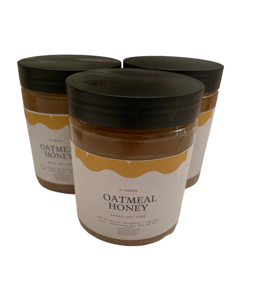 Oatmeal Honey body scrub