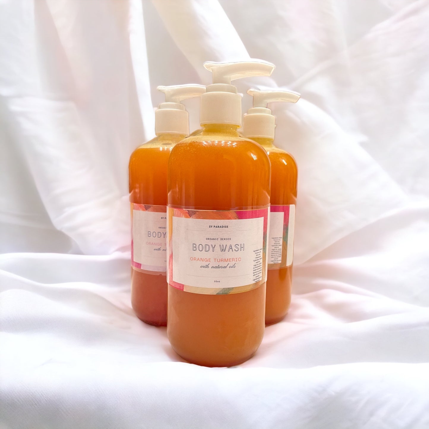 Orange Turmeric body wash