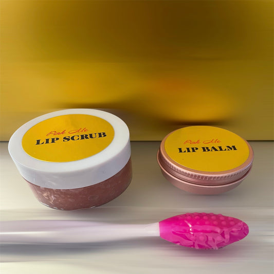 Lip scrub & Lip balm duo