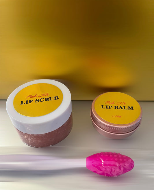 Lip scrub & Lip balm duo